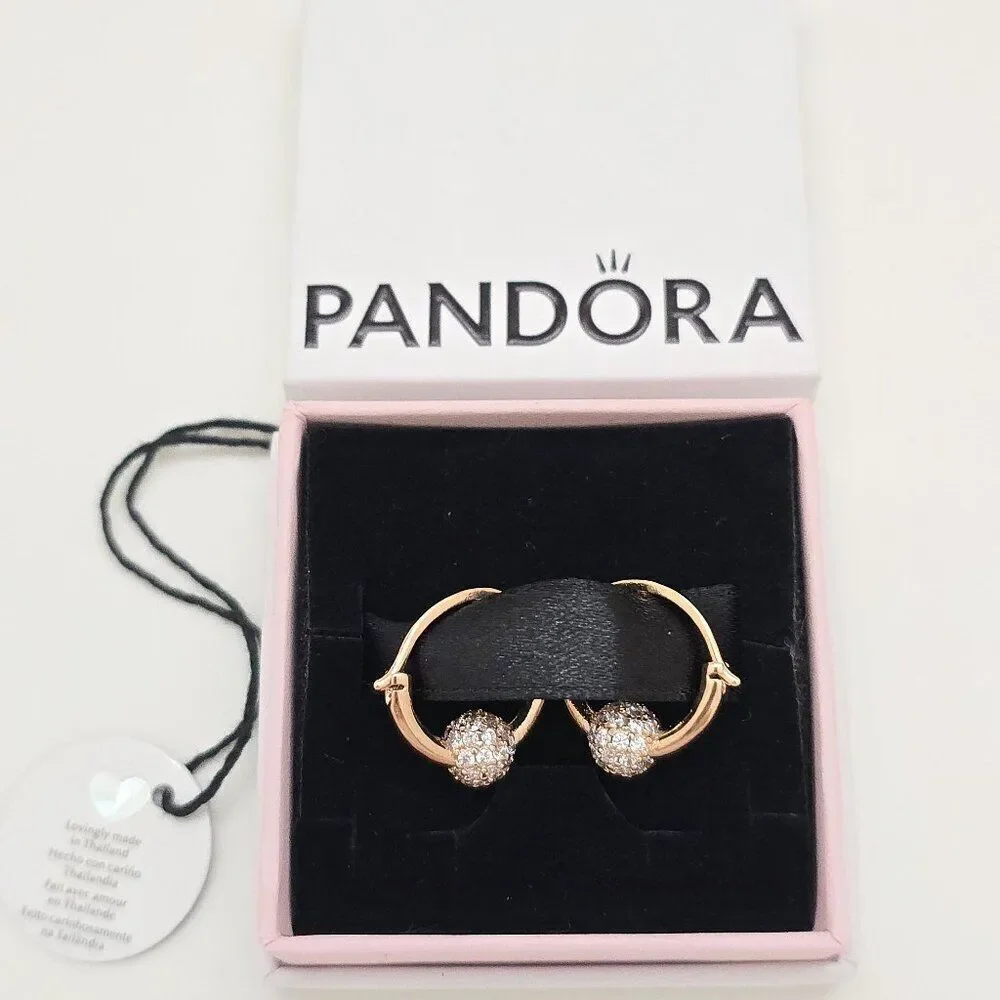 Pandora small hoops